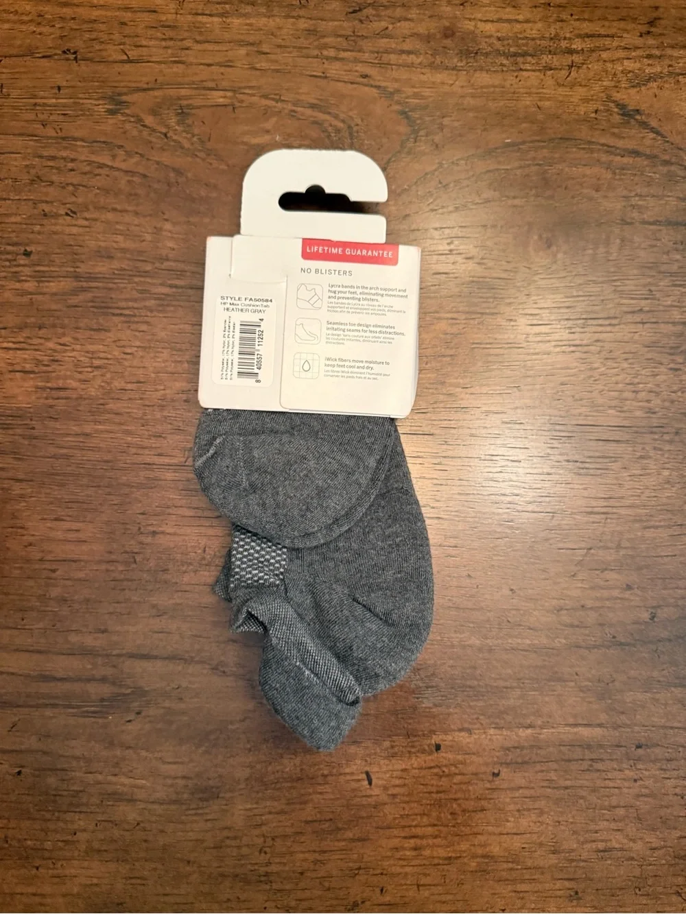 Feetures breathable gray